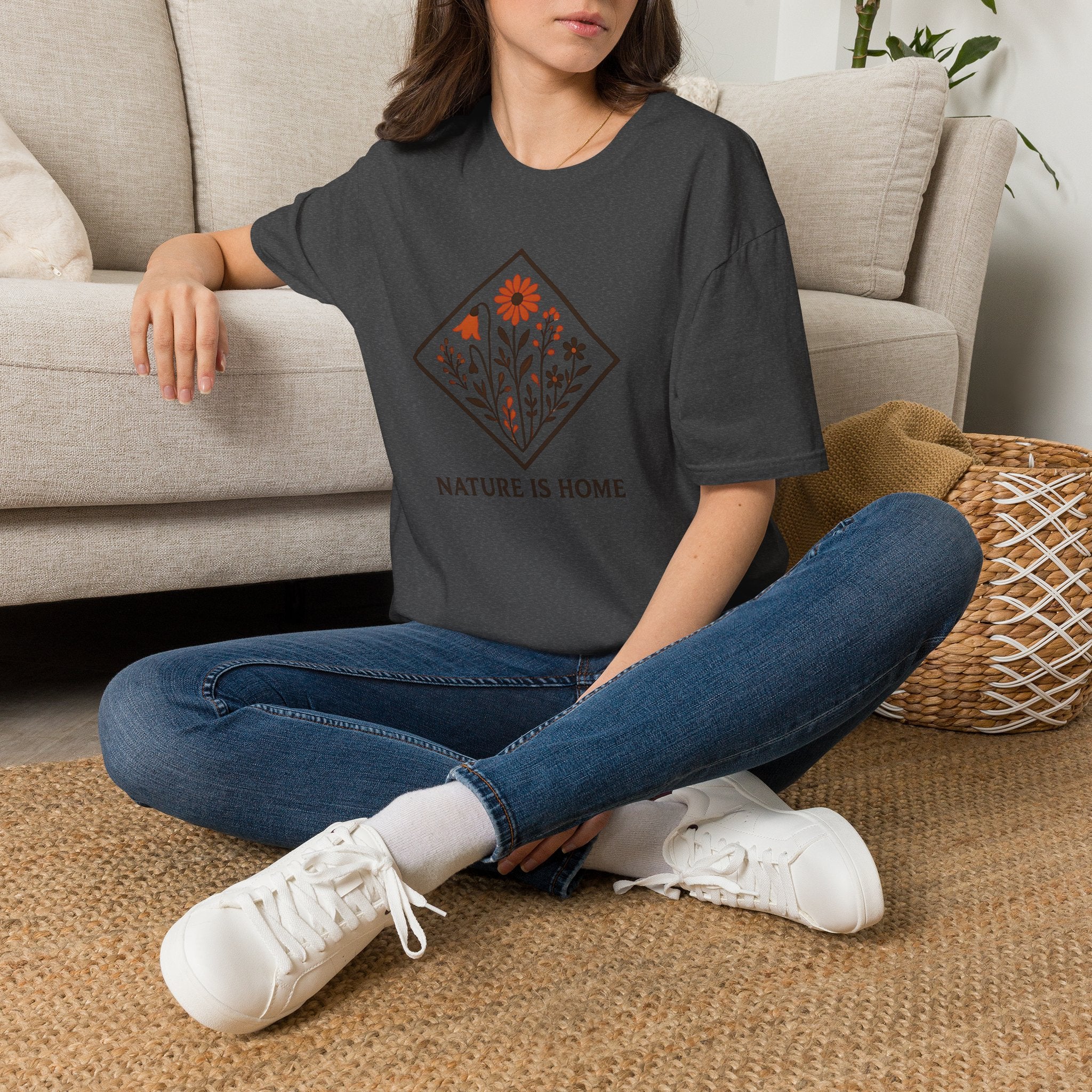 Floral Nature Artwork T-Shirt