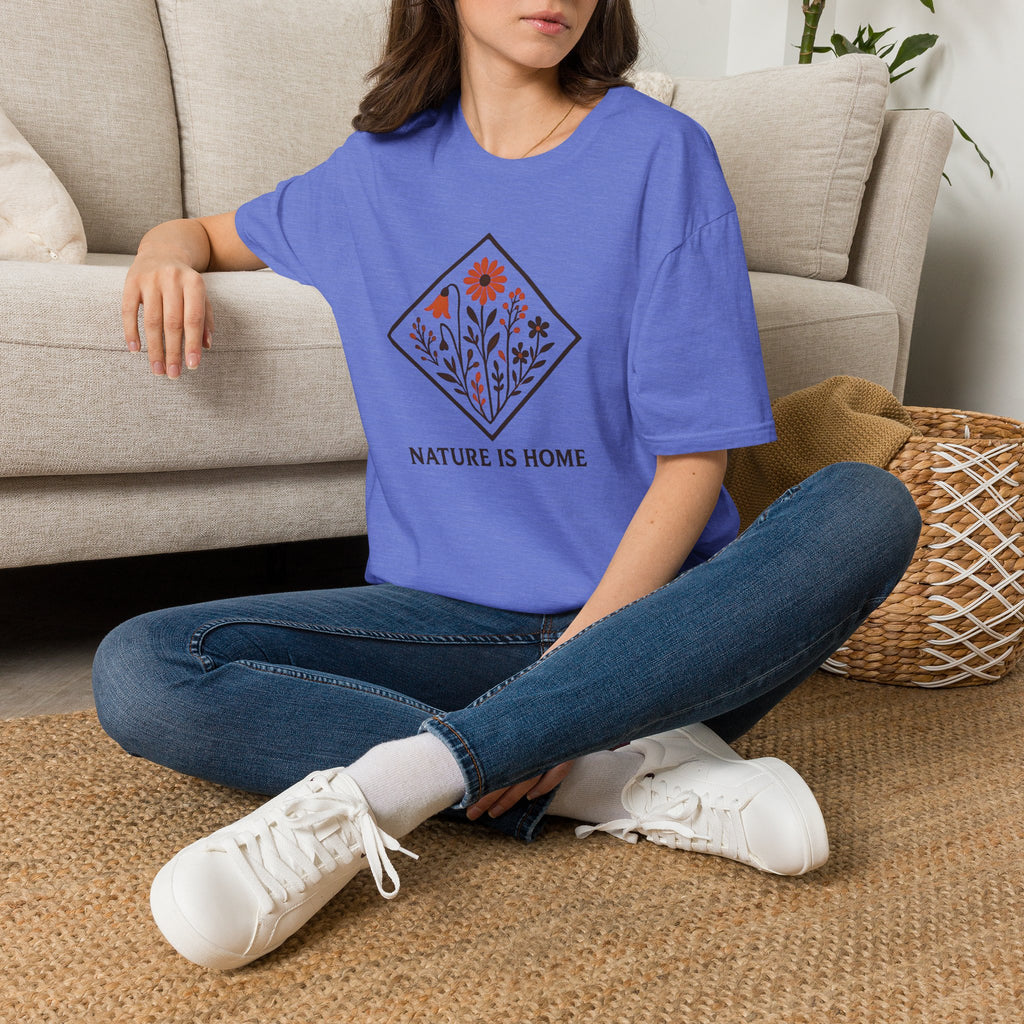 Floral Nature Artwork T-Shirt
