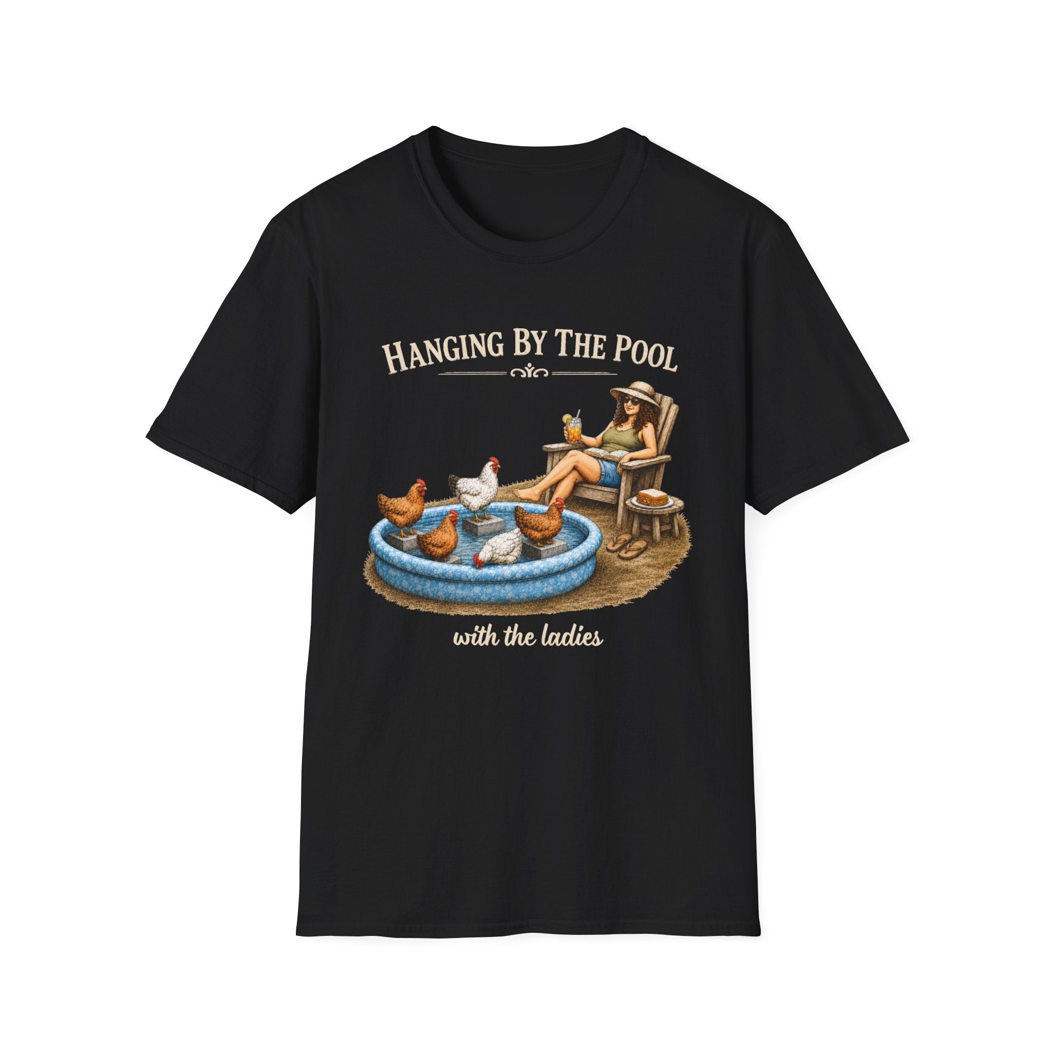 Hanging By The Pool  T-Shirt