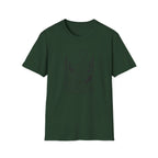 Moonlit Mountain Landscape T-Shirt