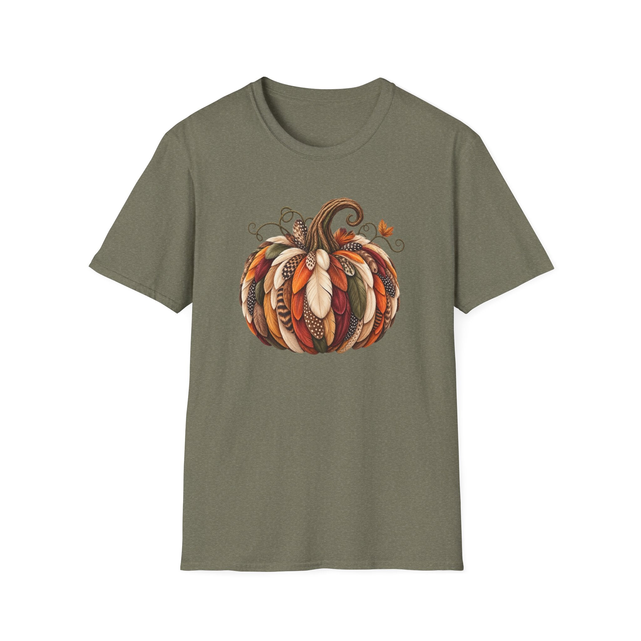 Feather Pumpkin T-Shirt