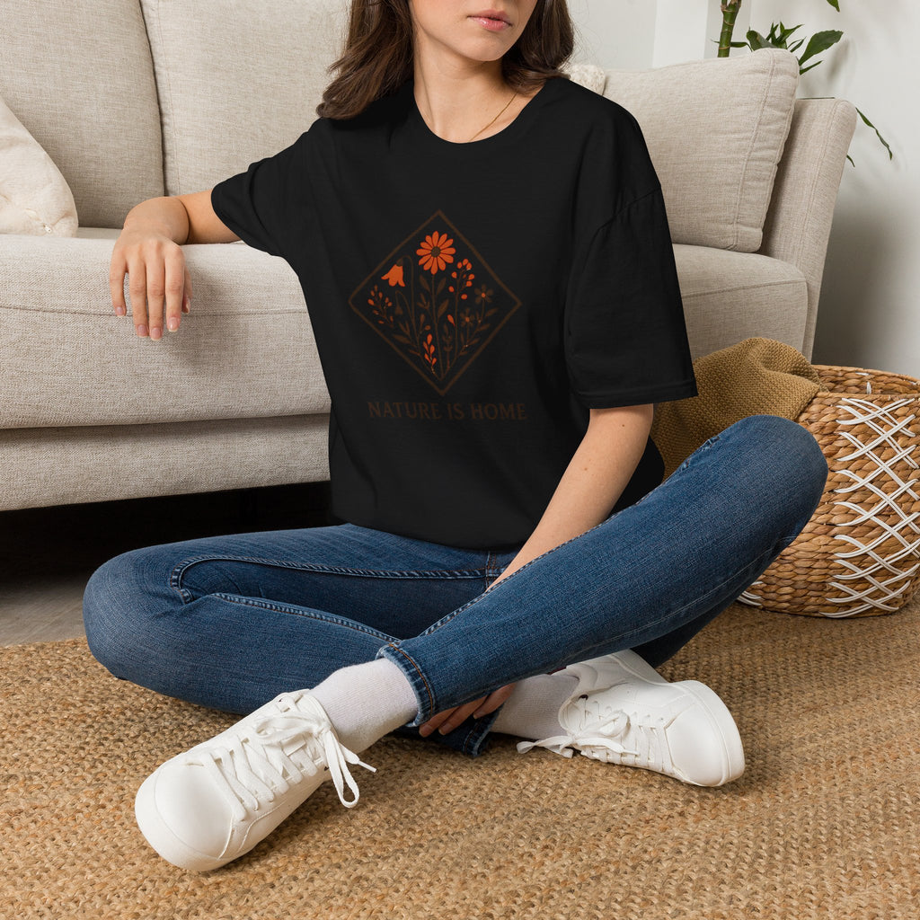 Floral Nature Artwork T-Shirt