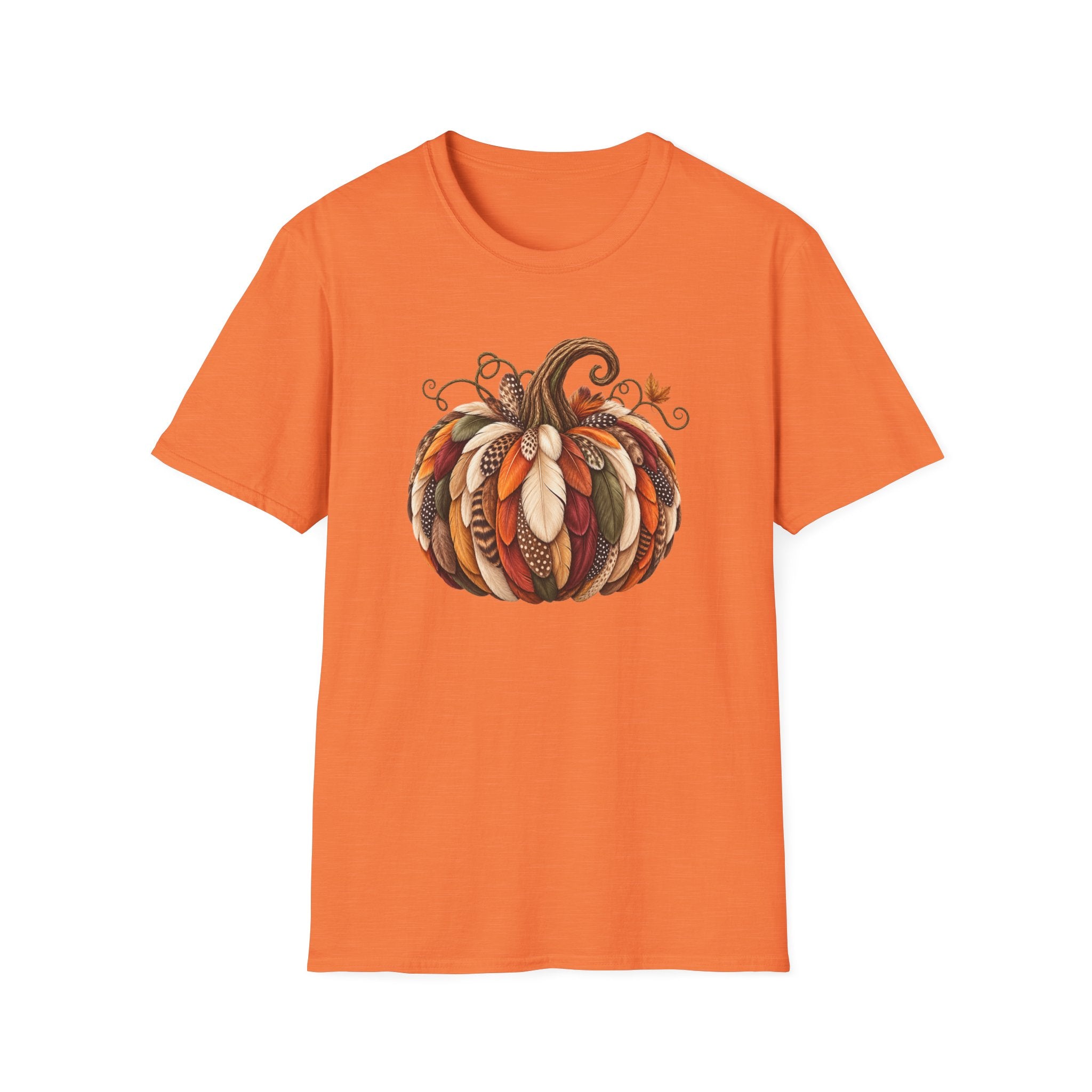 Feather Pumpkin T-Shirt