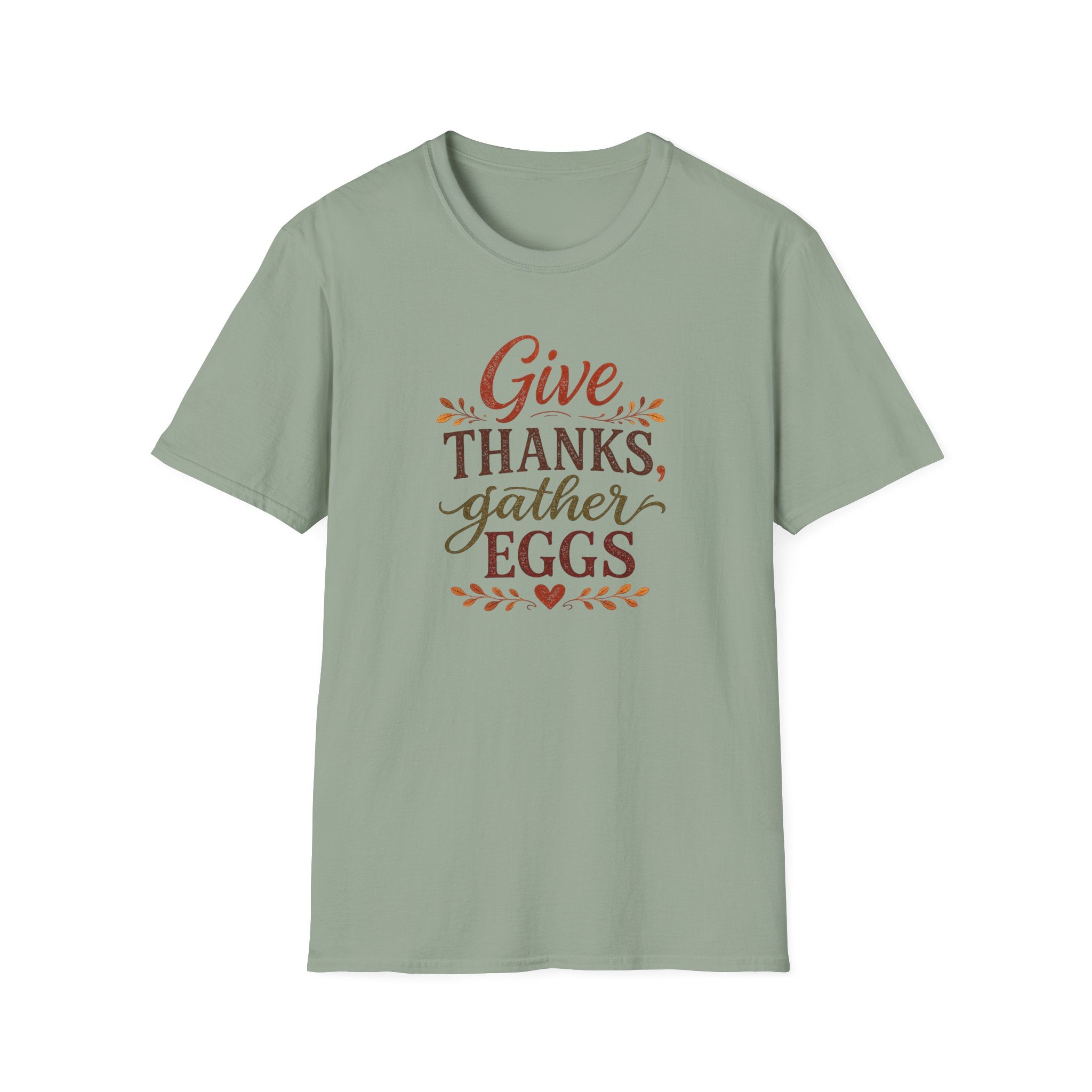 Give Thanks Gather Eggs T-Shirt
