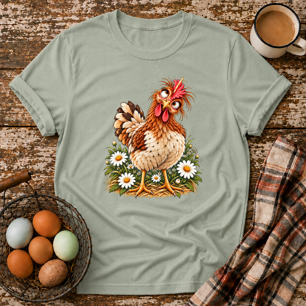 Crazy Daizy T-Shirt in Sage