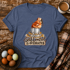 Self Control Is Overrated T-Shirt in Heather Indigo