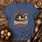 Personality Still Brewing T-Shirt in Heather Indigo