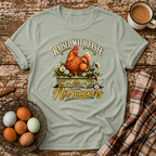 Raised With Taste Not Manners T-Shirt in Sage