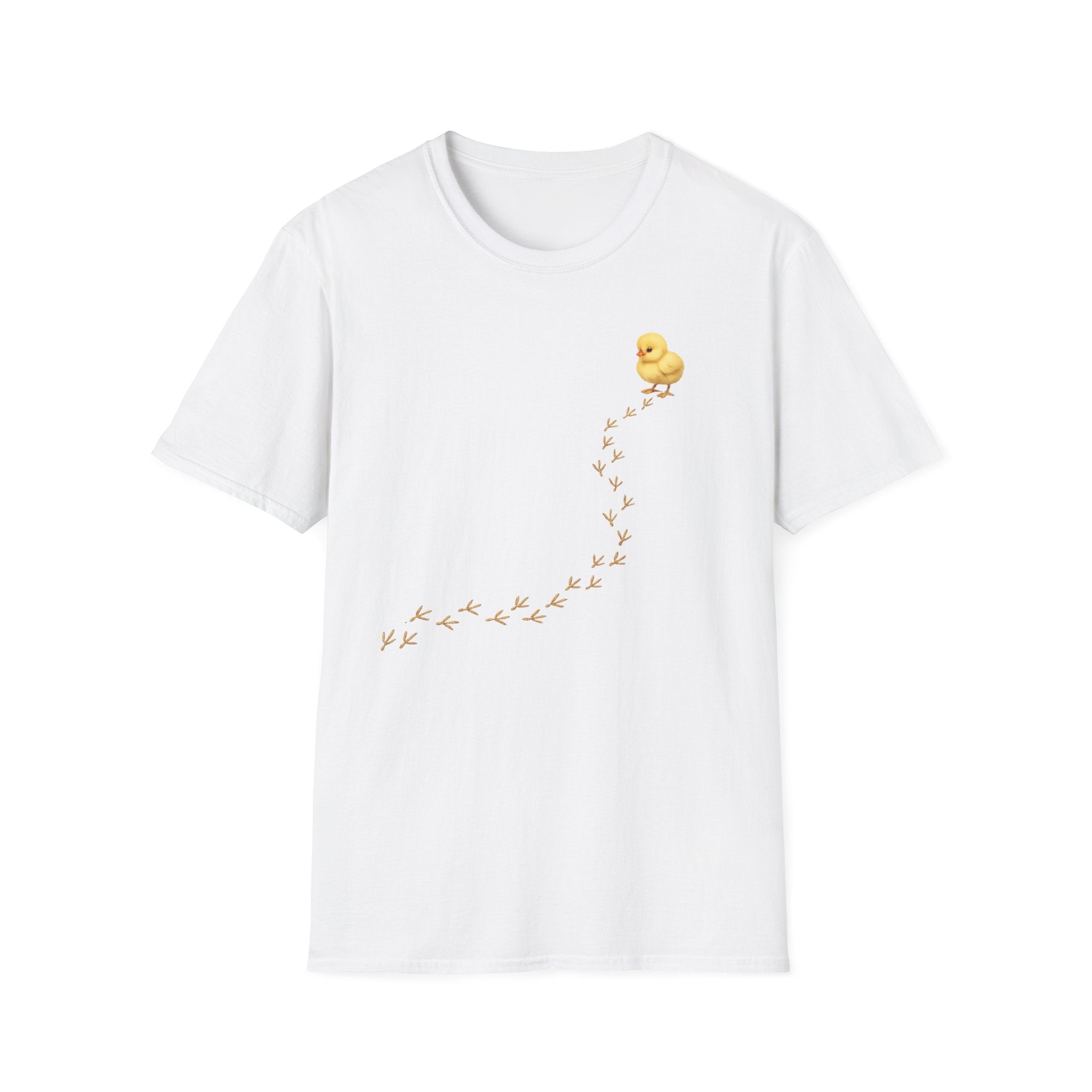 Baby Chick Footprints T-Shirt