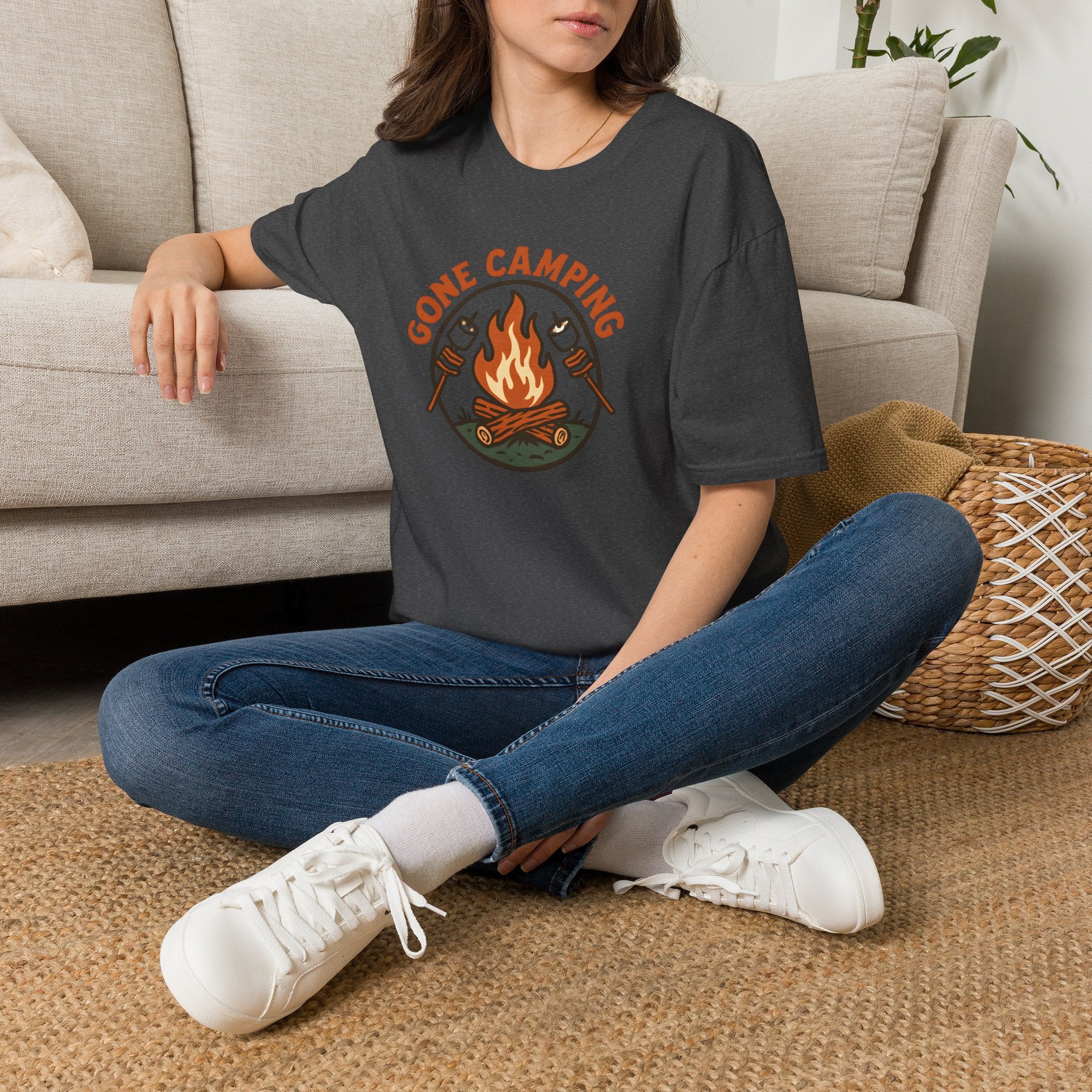 Gone Camping Campfire T-Shirt