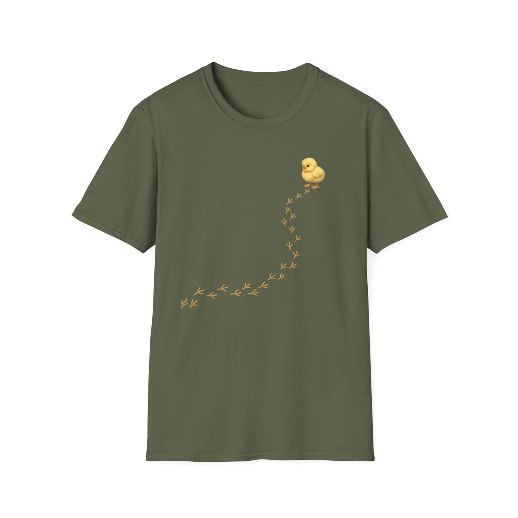 Baby Chick Footprints T-Shirt