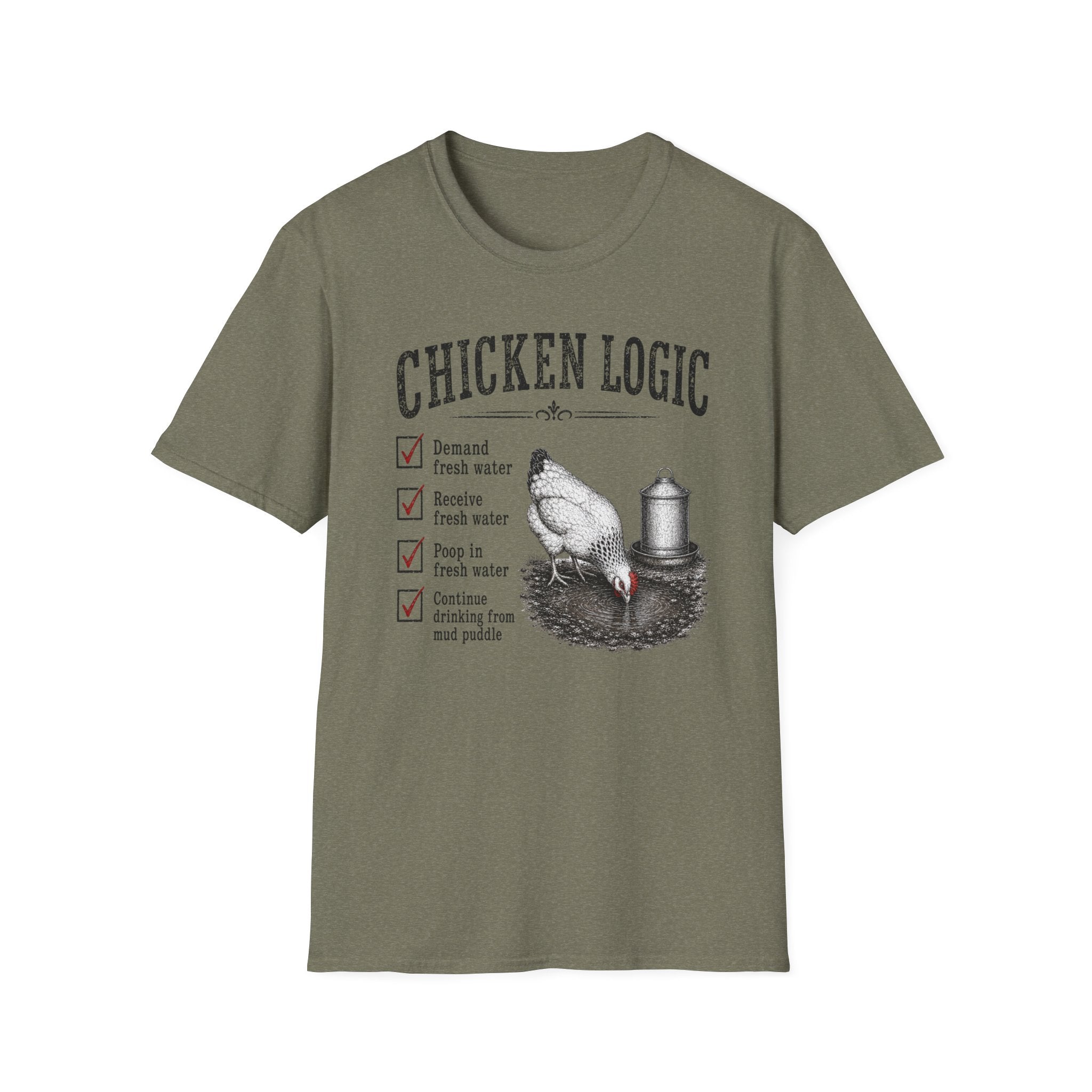 Chicken Logic  T-Shirt