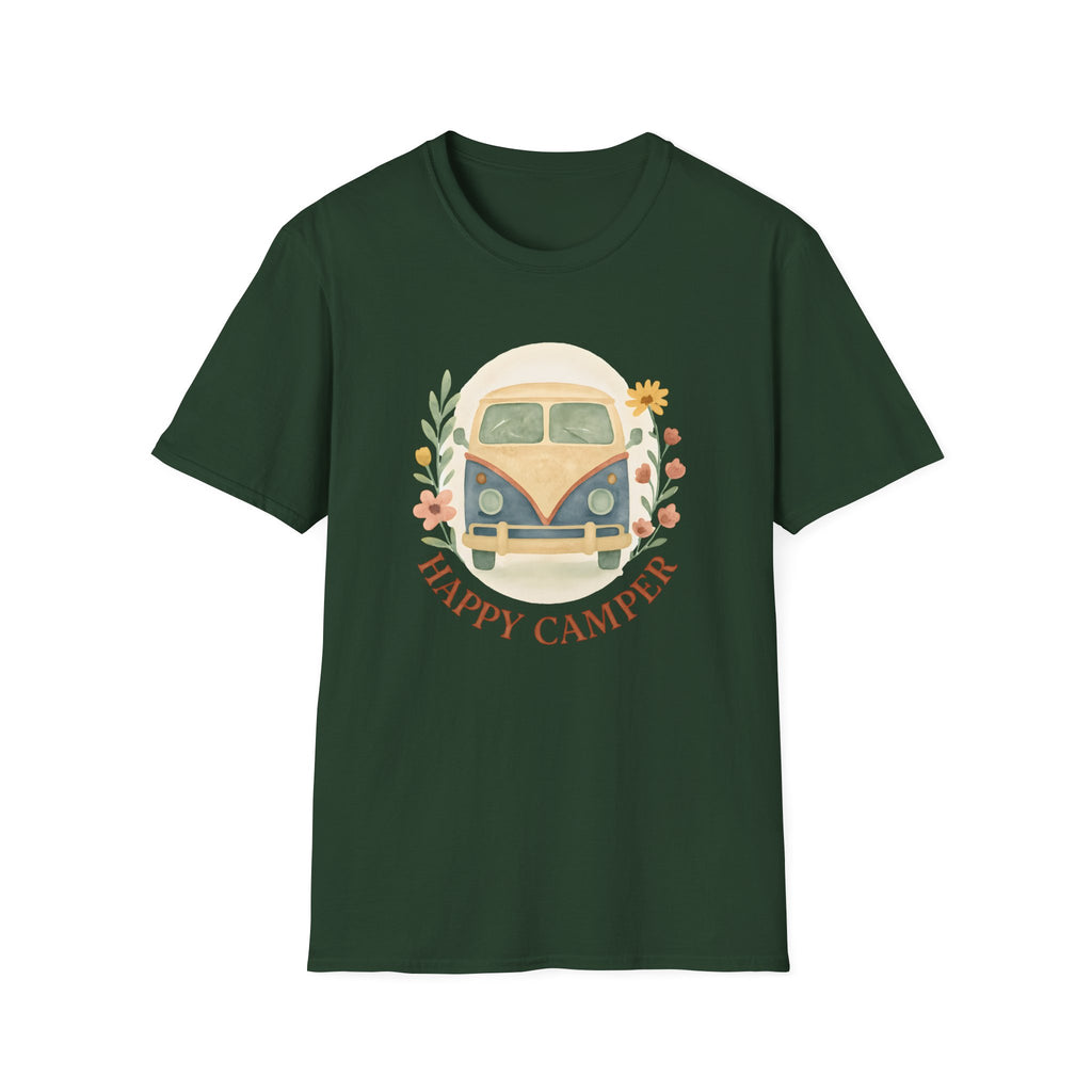 Floral Camper Van T-Shirt