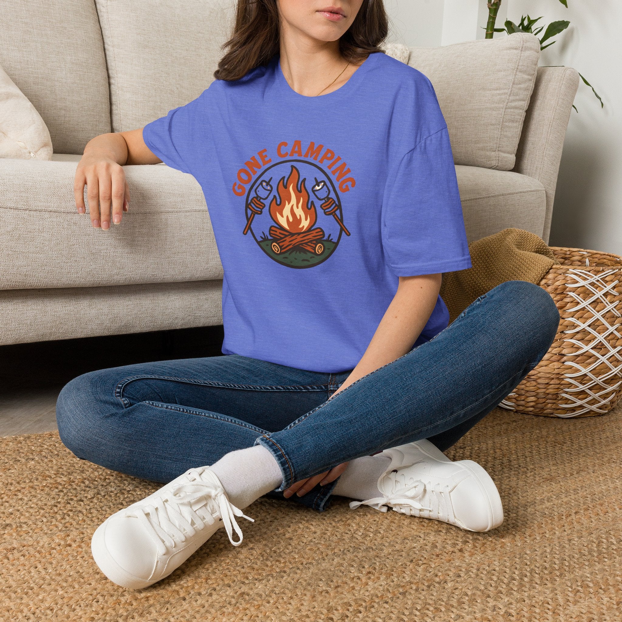 Gone Camping Campfire T-Shirt