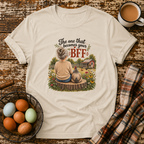 BFF Gray Hair T-Shirt in Sand