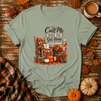 Call Me When You Get Home T-Shirt in Sage