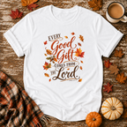 Every Good Gift Comes From the Lord T-Shirt in White