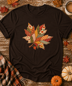 Patchwork Maple Leaf T-Shirt