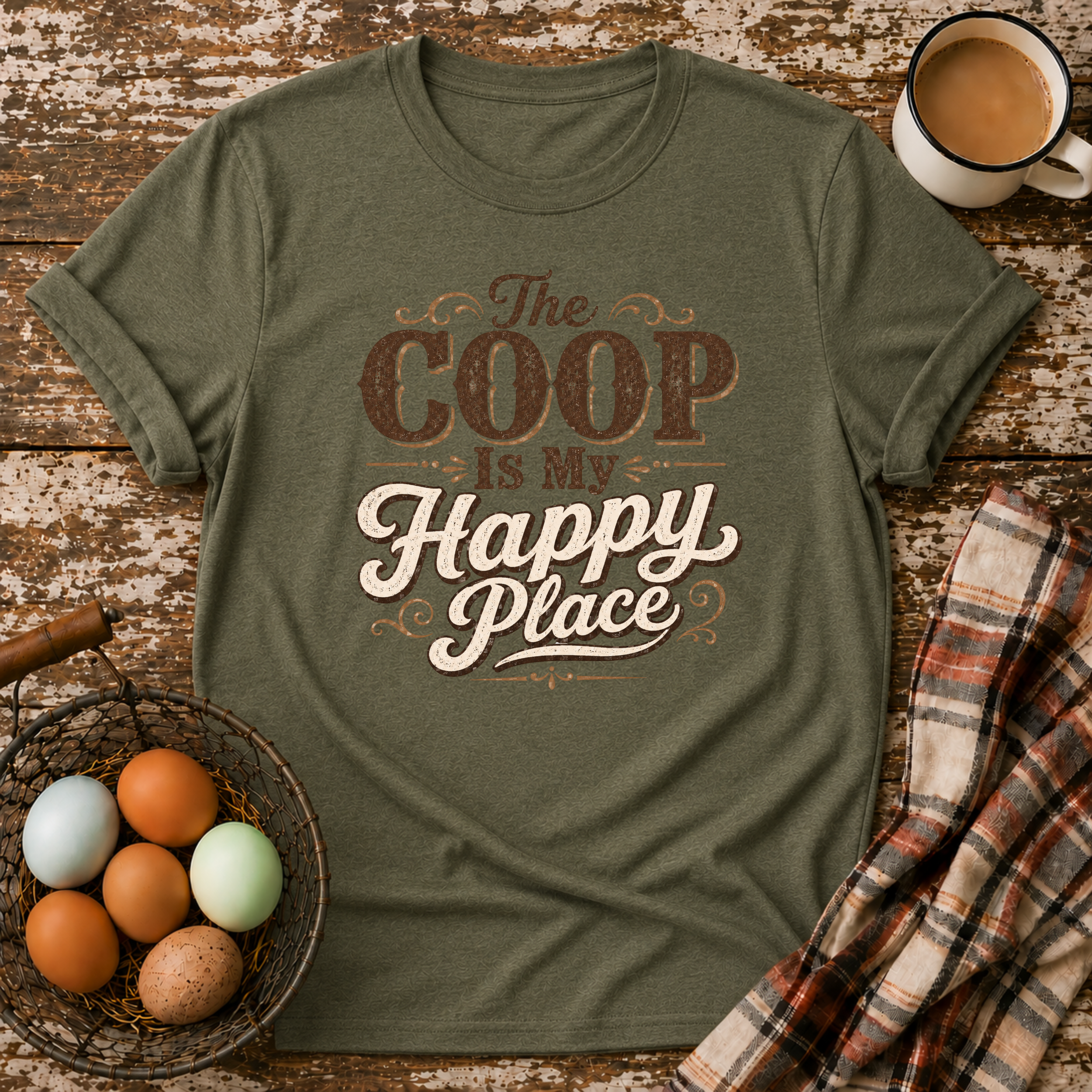 The Coop Is My Happy Place T-Shirt