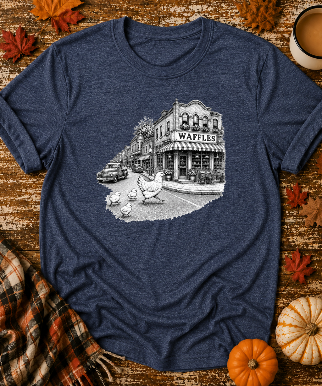 Chickens Going for Waffles T-Shirt