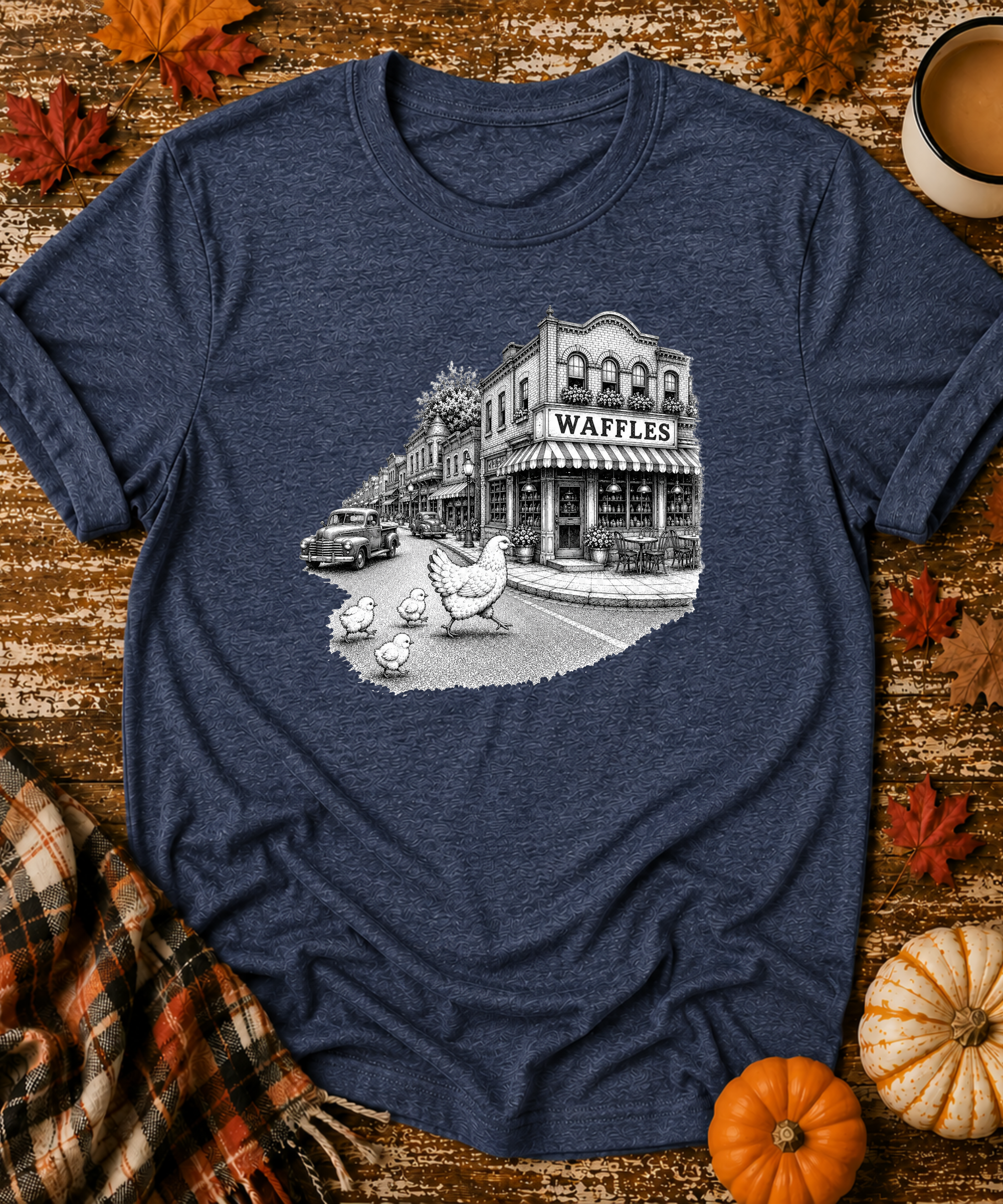 Chickens Going for Waffles T-Shirt