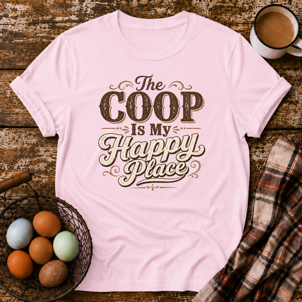 The Coop Is My Happy Place T-Shirt
