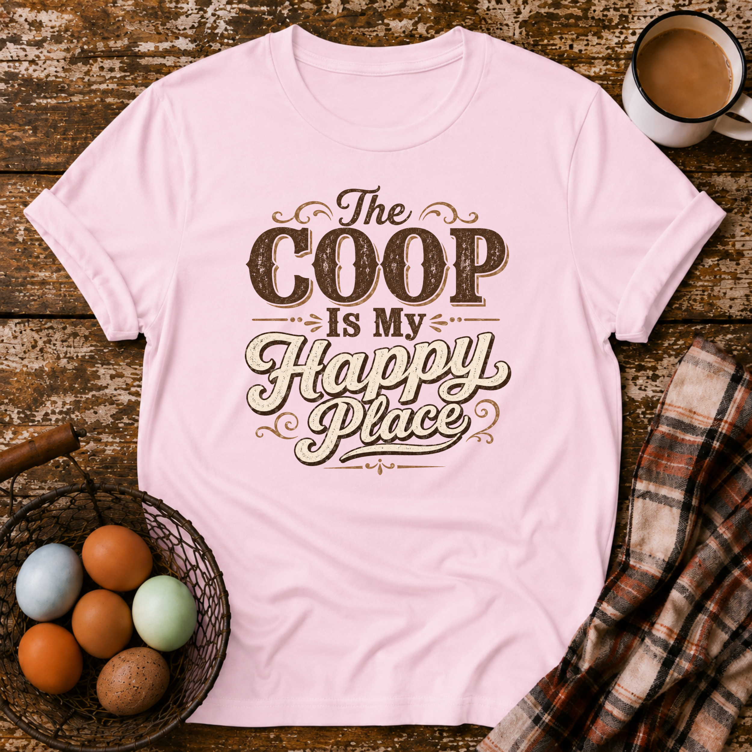 The Coop Is My Happy Place T-Shirt
