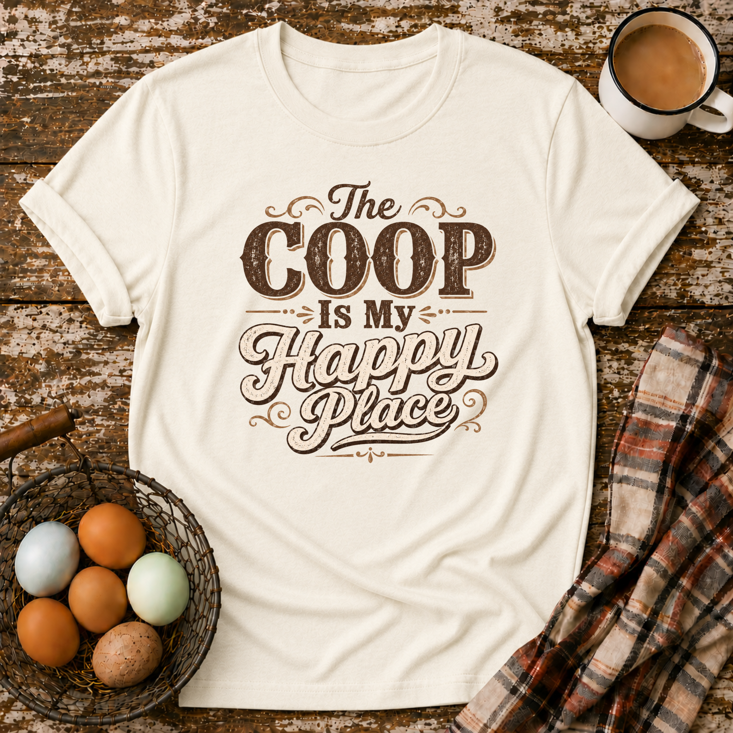 The Coop Is My Happy Place T-Shirt
