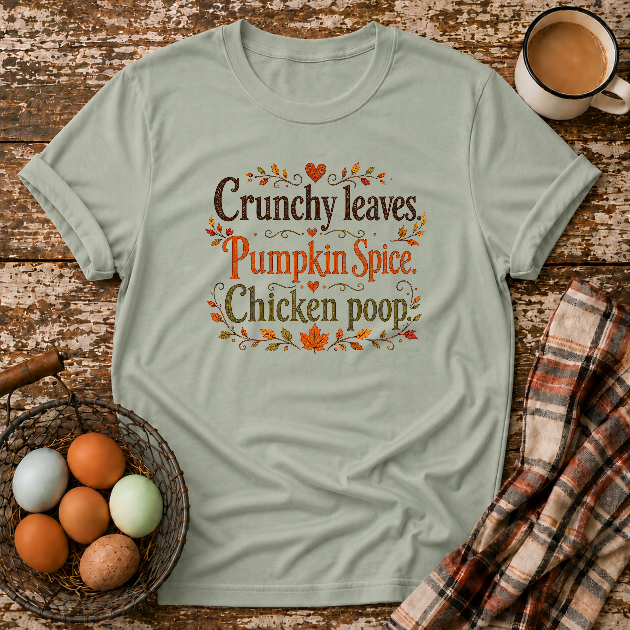 Crunchy Leaves  T-Shirt