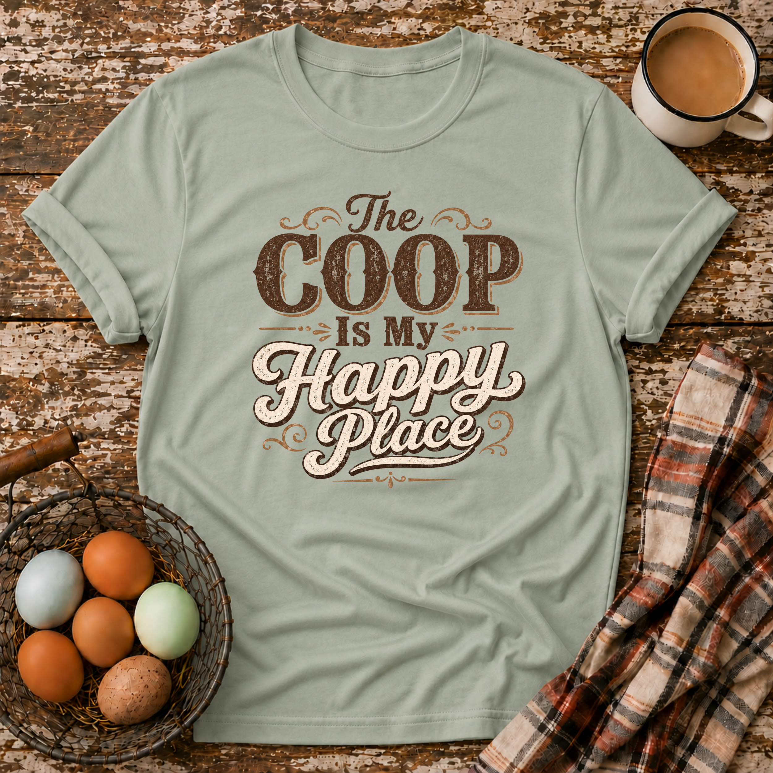The Coop Is My Happy Place T-Shirt