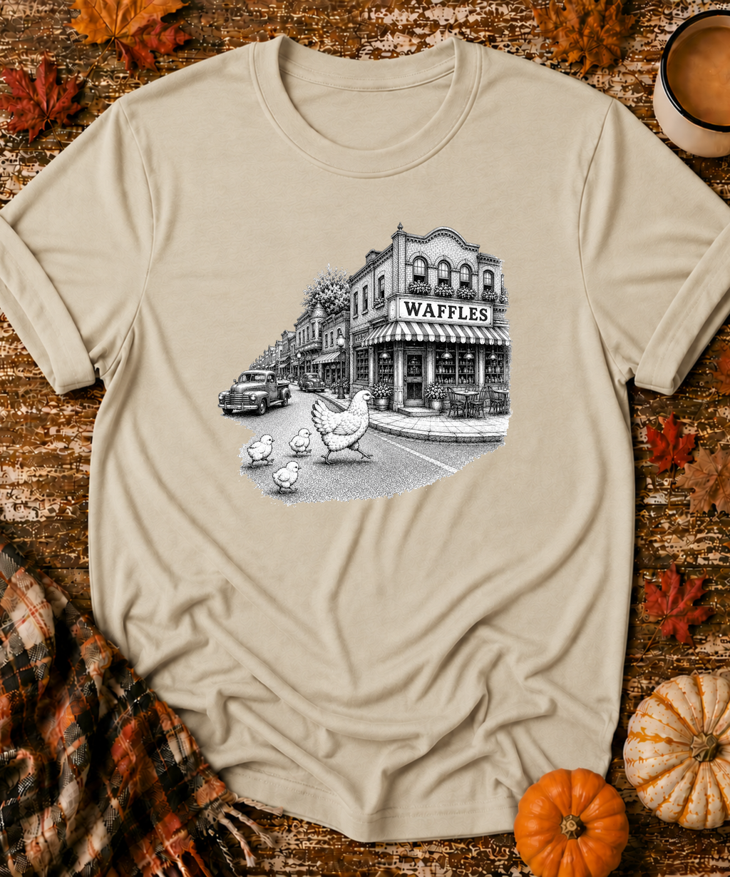 Chickens Going for Waffles T-Shirt