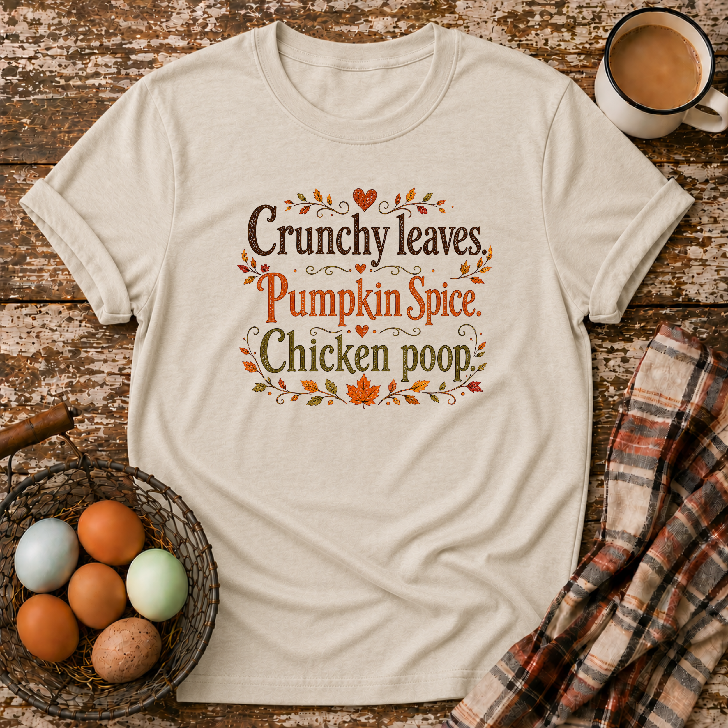 Crunchy Leaves  T-Shirt