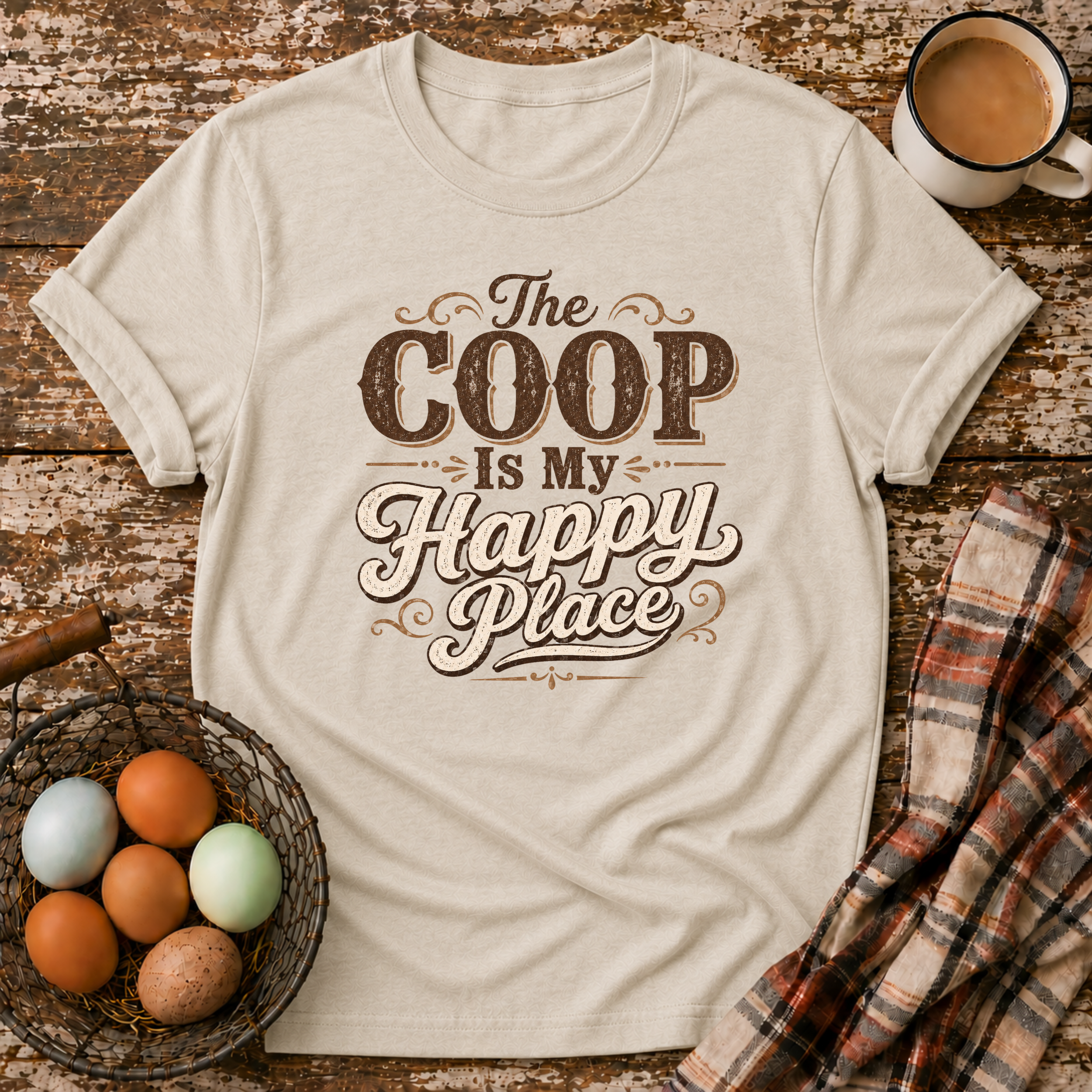 The Coop Is My Happy Place T-Shirt