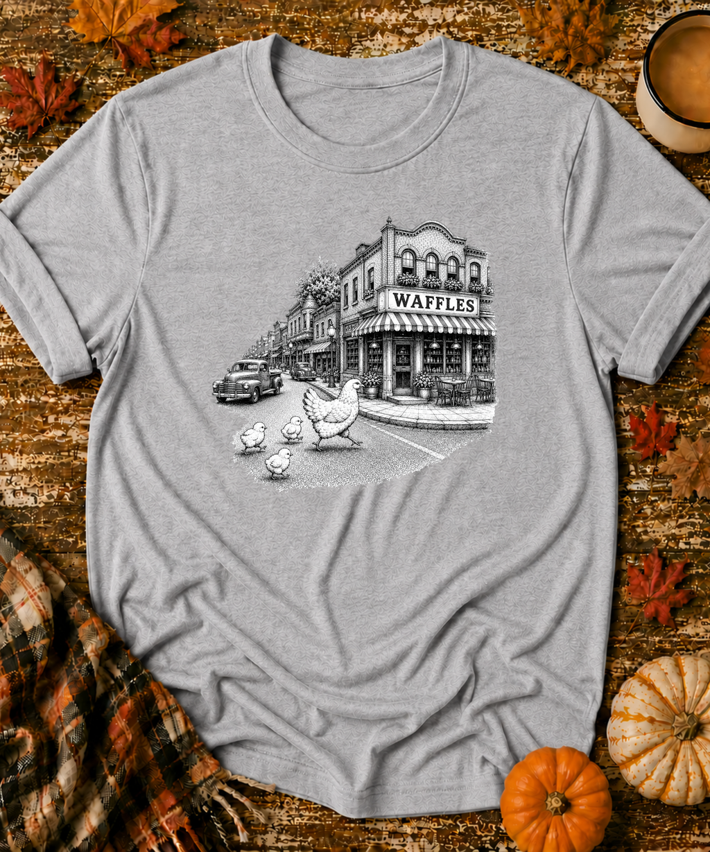 Chickens Going for Waffles T-Shirt