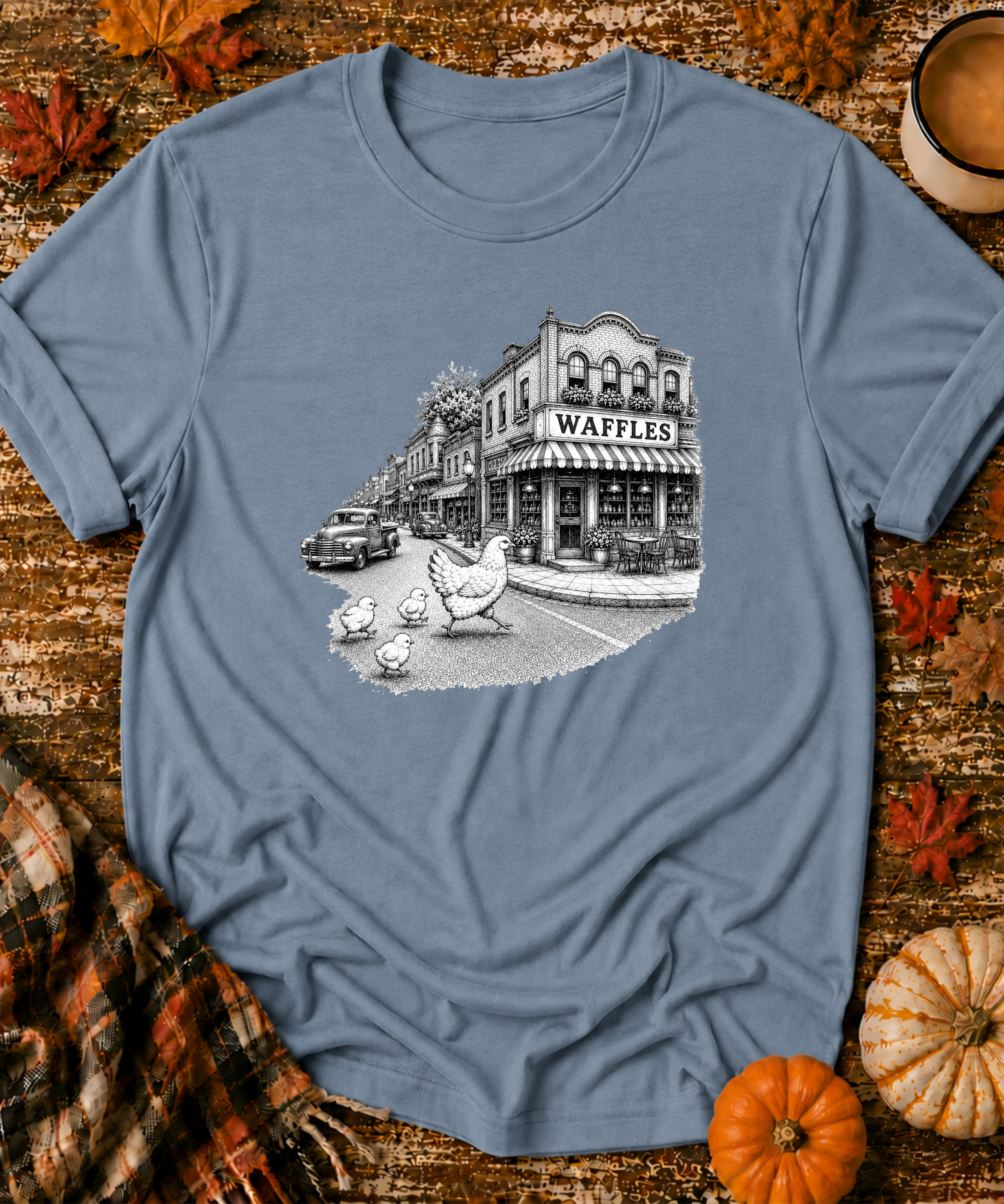 Chickens Going for Waffles T-Shirt