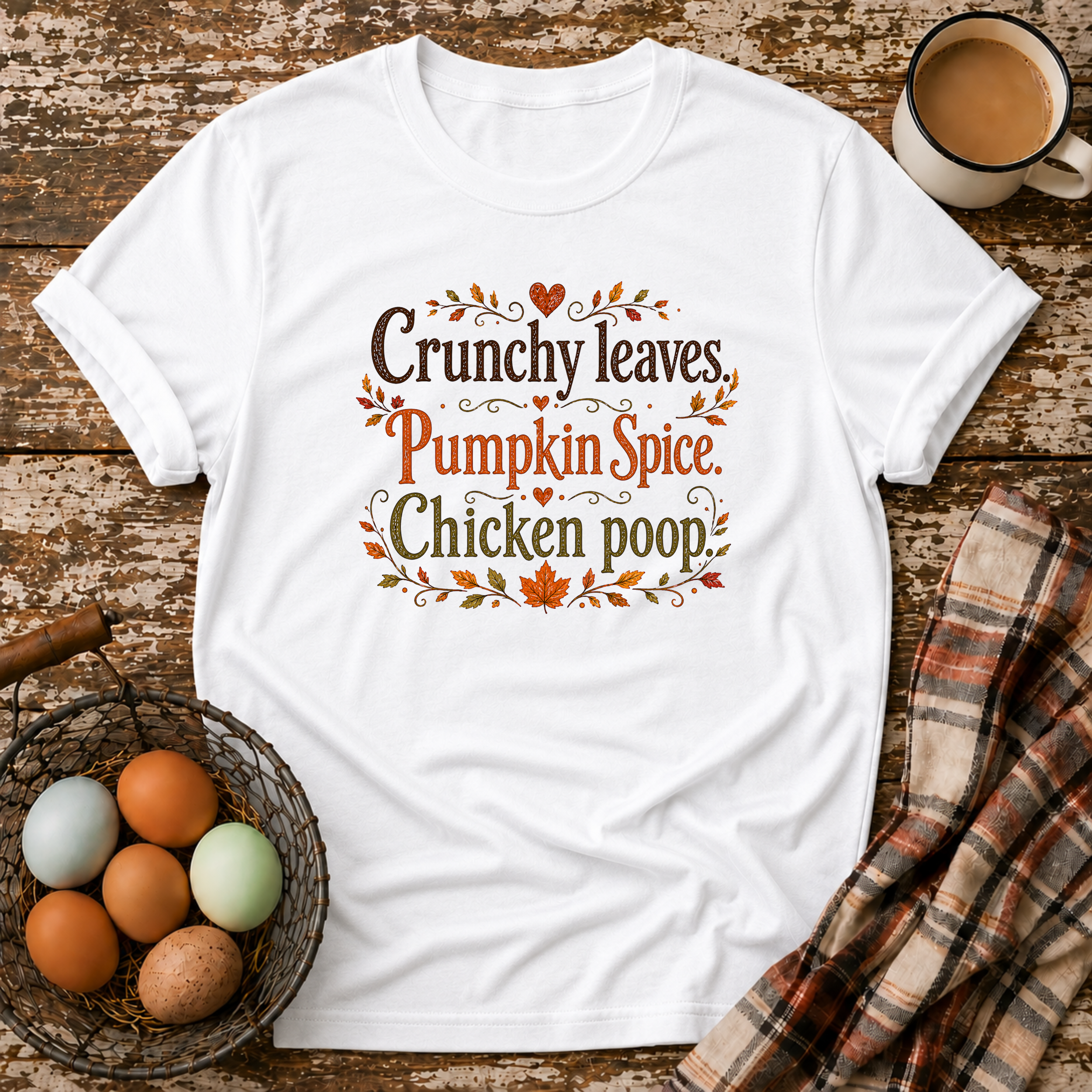 Crunchy Leaves  T-Shirt