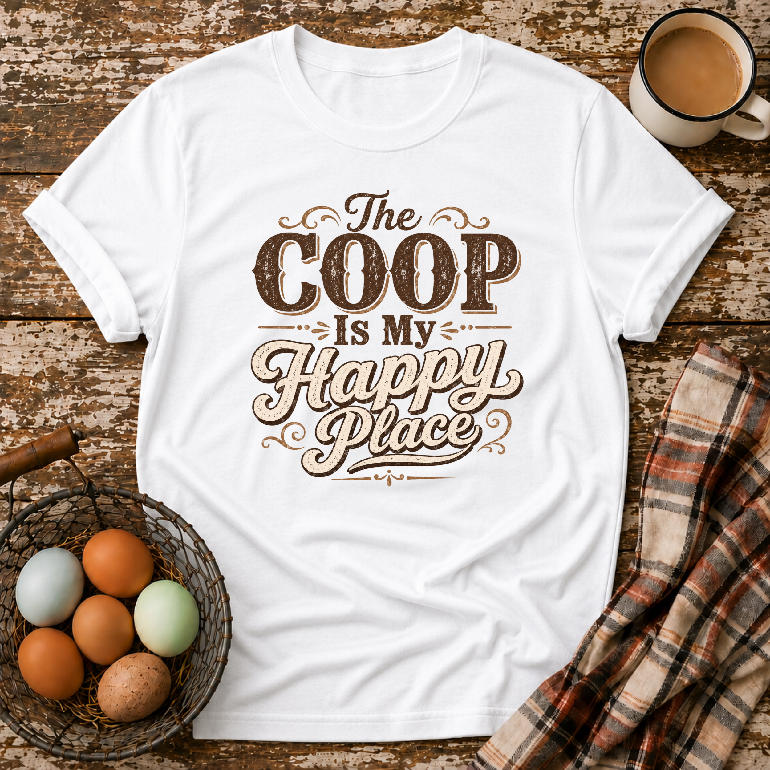 The Coop Is My Happy Place T-Shirt