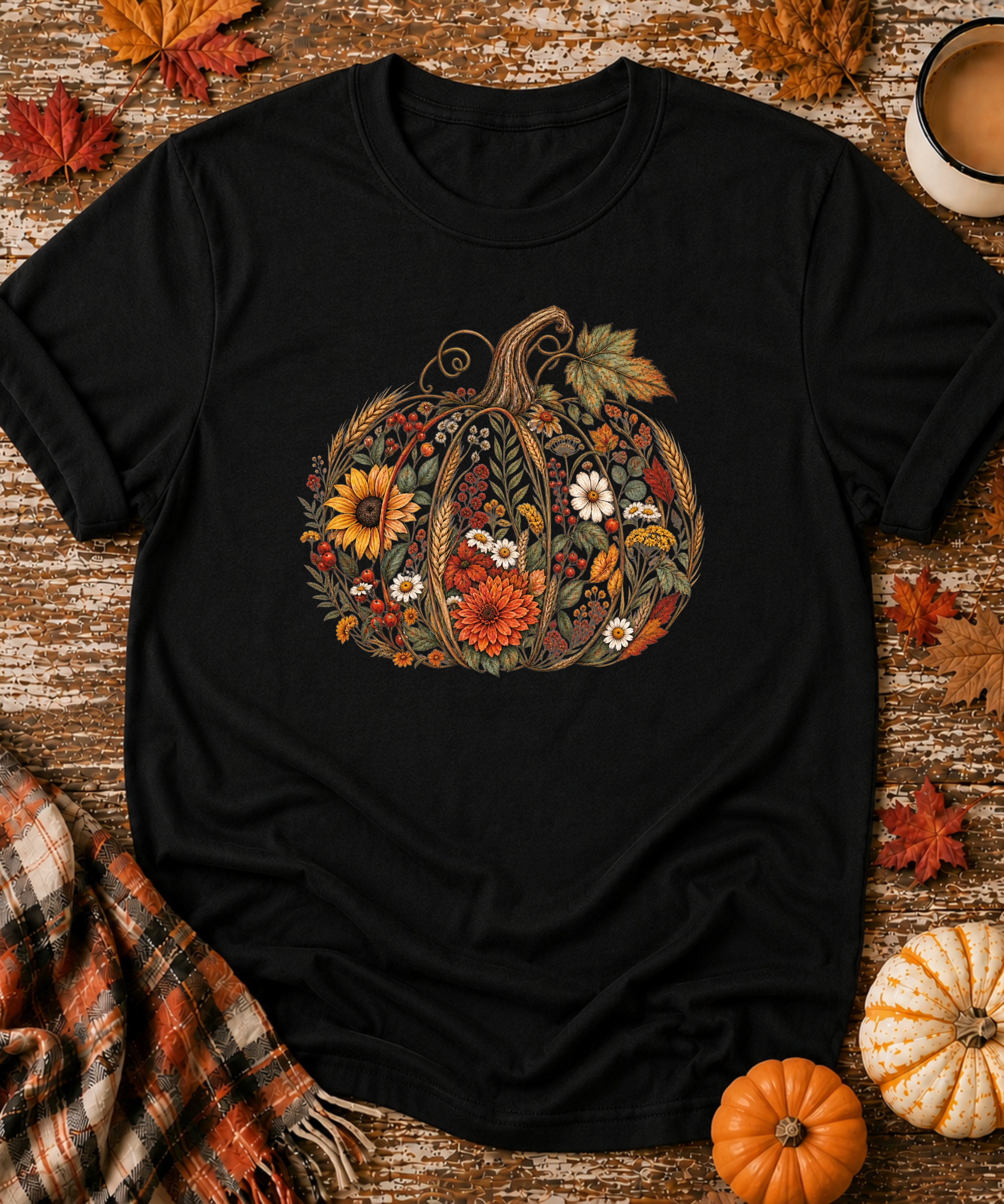 Botanical Pumpkin T-Shirt