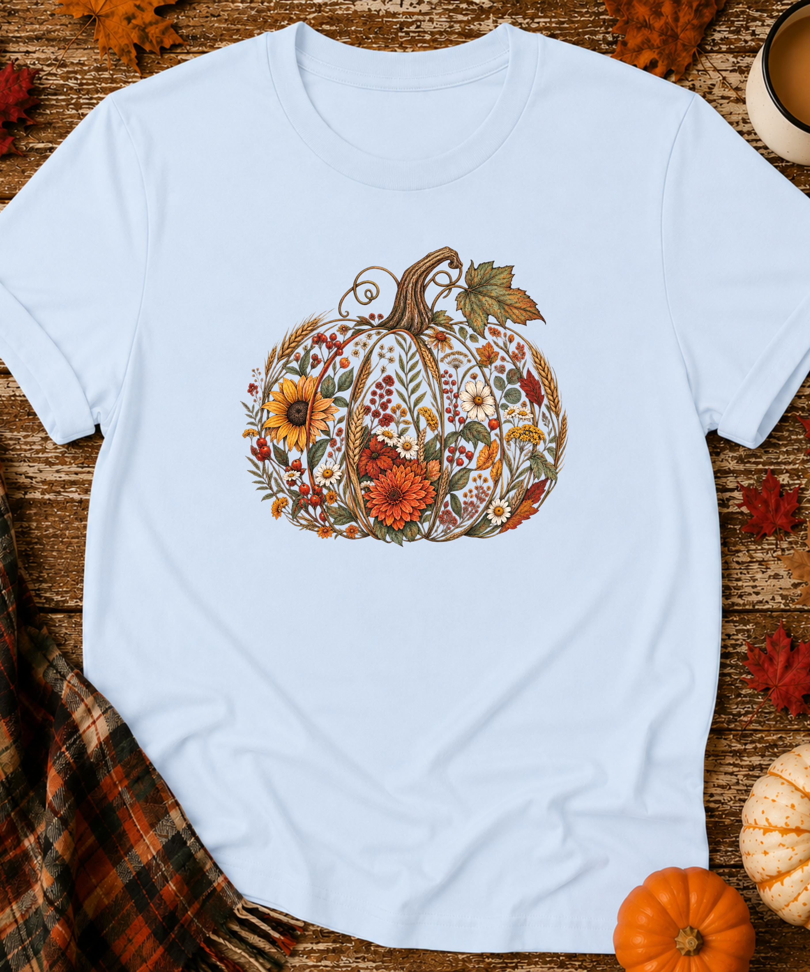 Botanical Pumpkin T-Shirt