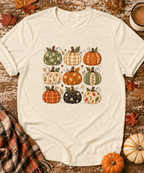 Nine Grid Pumpkins T-Shirt