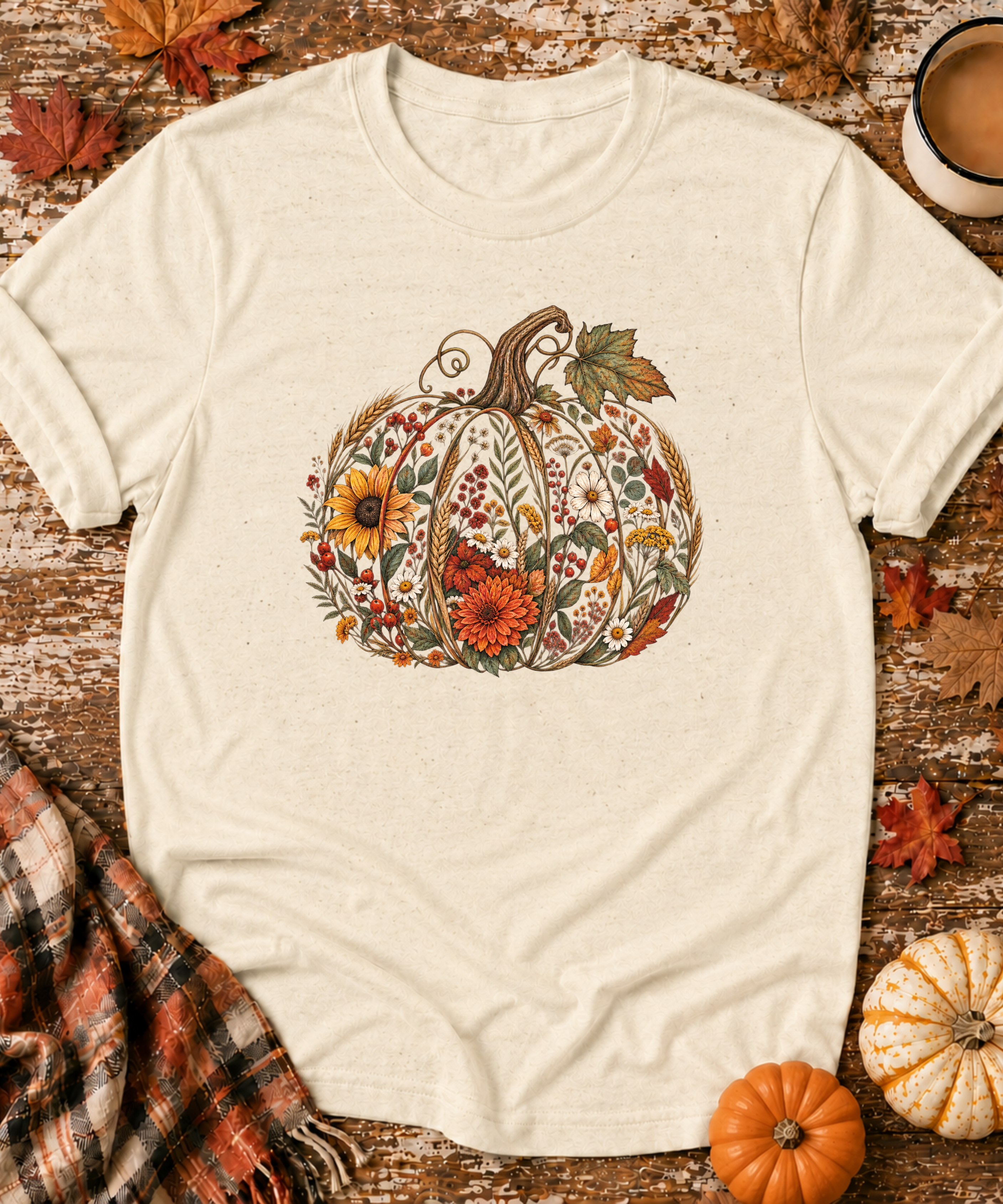 Botanical Pumpkin T-Shirt