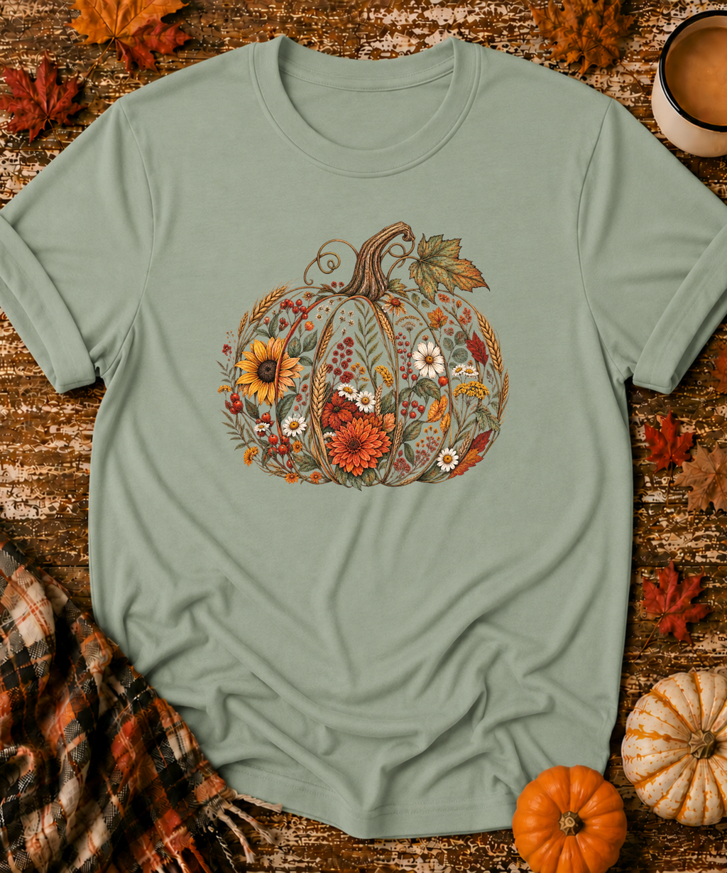 Botanical Pumpkin T-Shirt