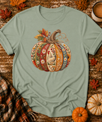 Folk-Art Pumpkin T-Shirt