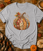 Folk-Art Pumpkin T-Shirt