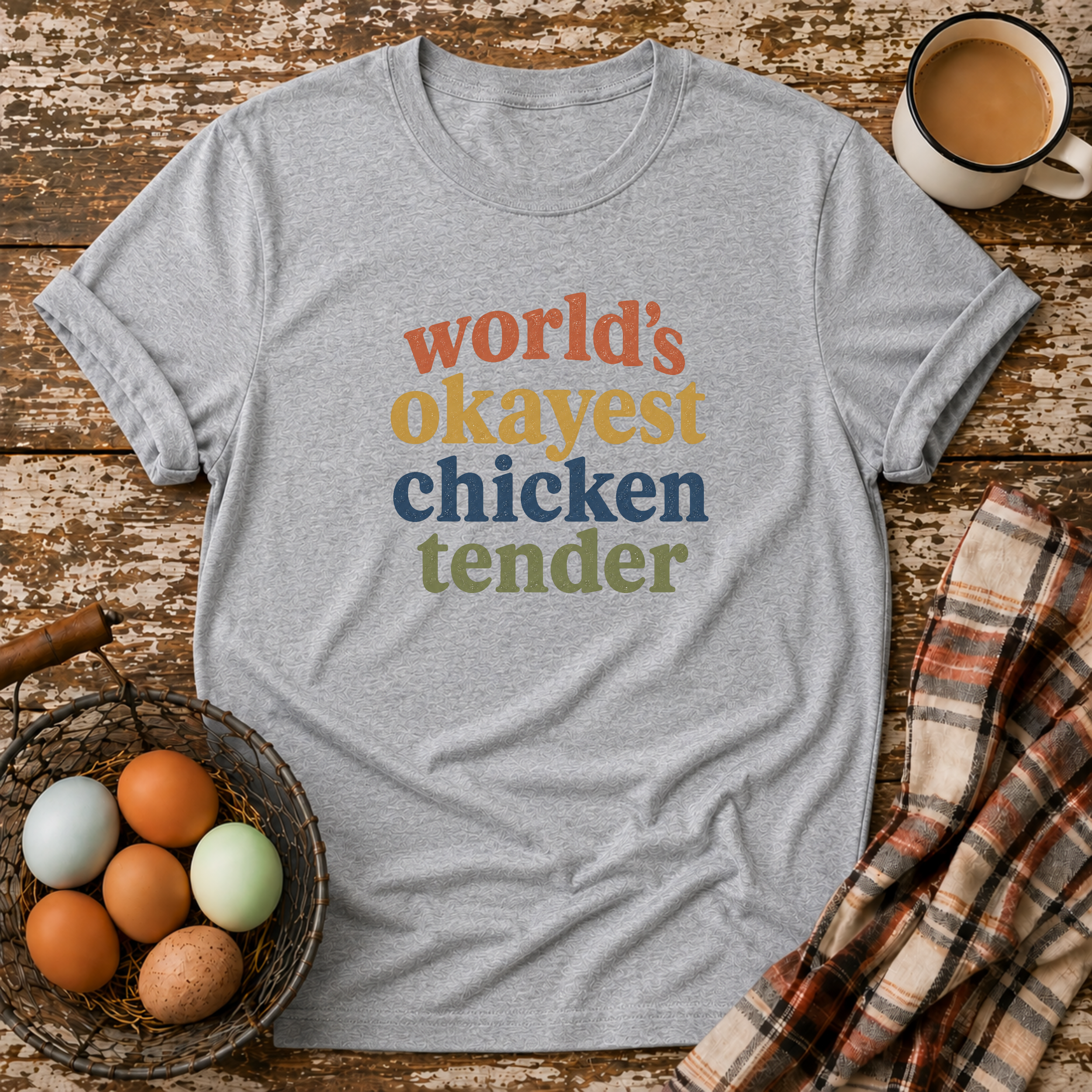 World's Okayest Chicken Tender T-Shirt