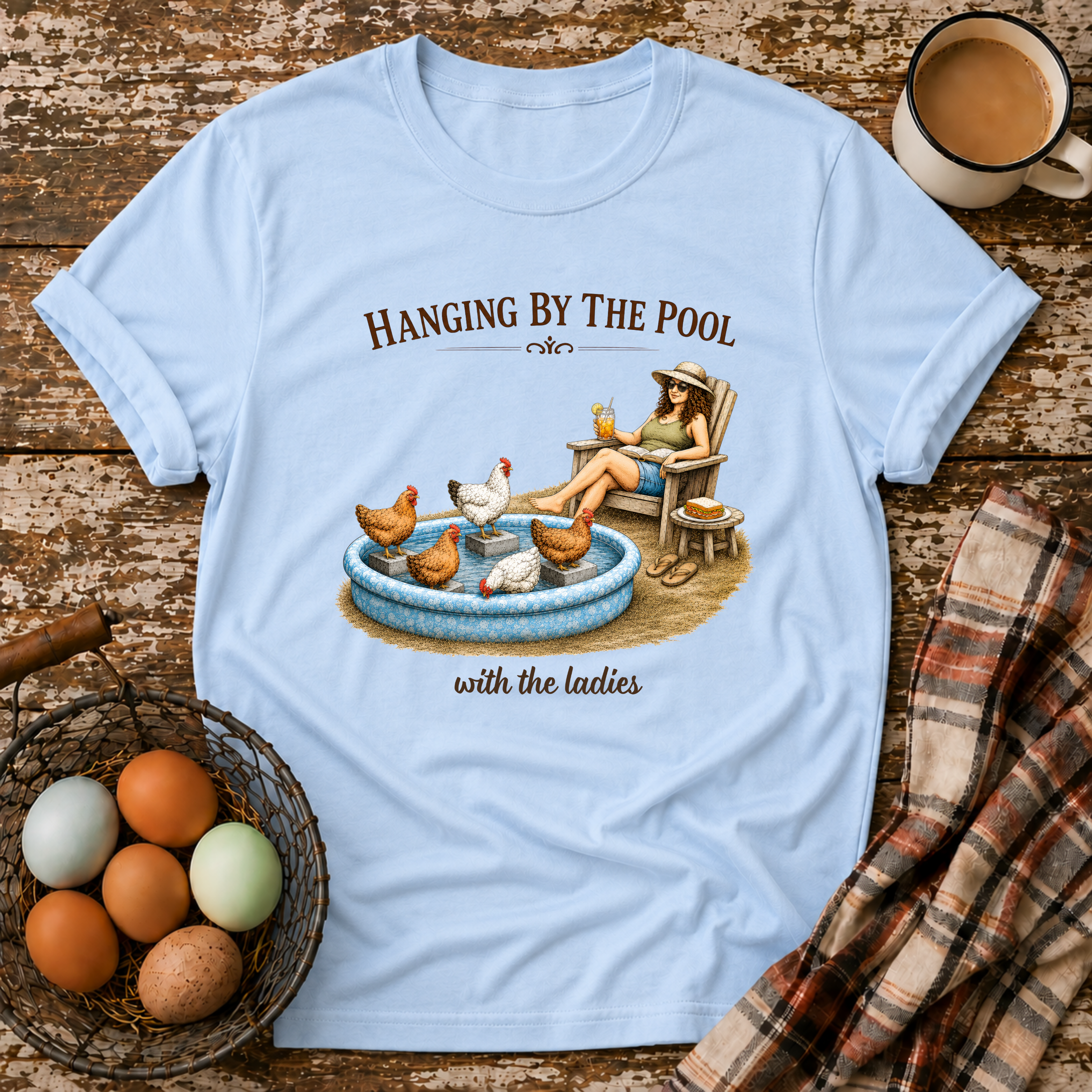 Hanging By The Pool  T-Shirt
