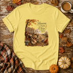 Heaven Feels Close Here T-Shirt in Cornsilk