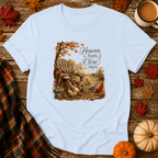 Heaven Feels Close Here T-Shirt in Light Blue