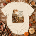 Heaven Feels Close Here T-Shirt in Natural