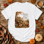 Heaven Feels Close Here T-Shirt in White